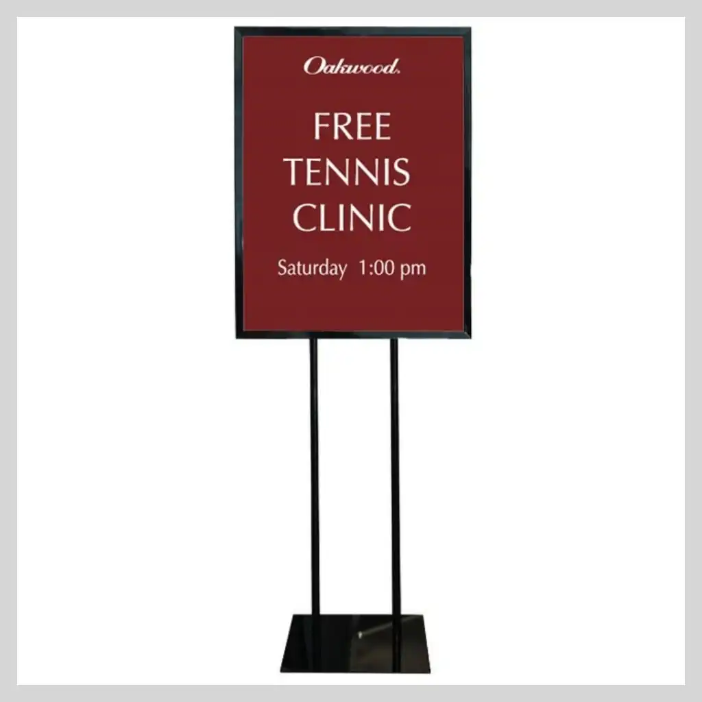 Poster Frame Floor Stand 22″ X 28″