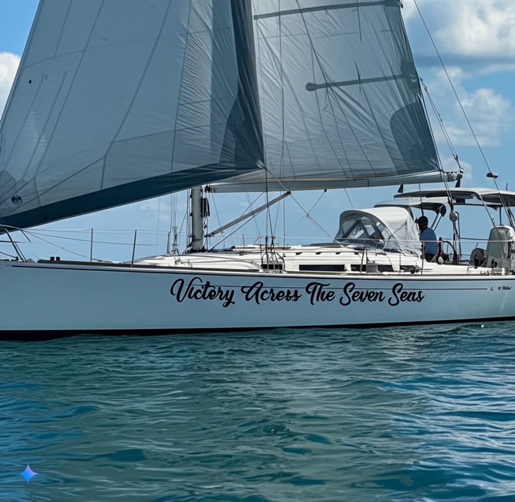 sails boat